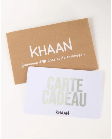 CARTE CADEAU PHYSIQUE 50€