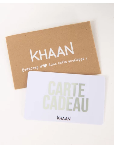 CARTE CADEAU PHYSIQUE 100€