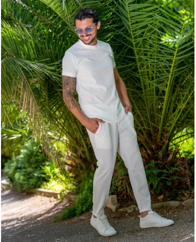 Pantalon strie