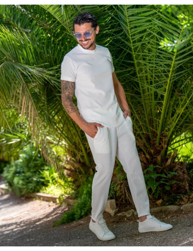 Pantalon strie