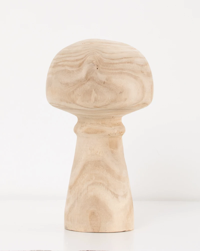 Grand champignon en bois