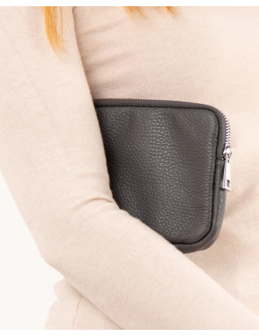 Pochette cuir