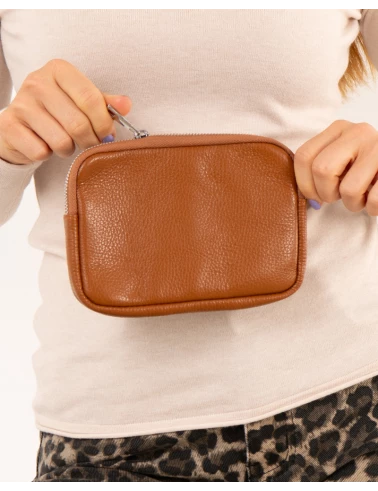 Pochette cuir