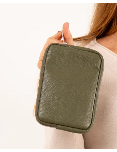 Pochette cuir