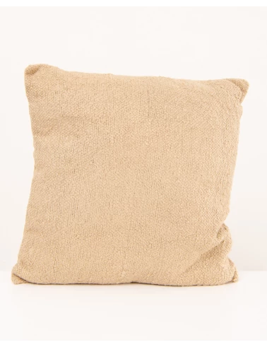 Coussin beige foncé