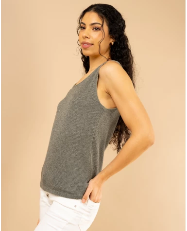 Débardeur chenille lurex