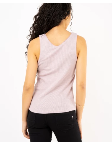 Débardeur chenille lurex