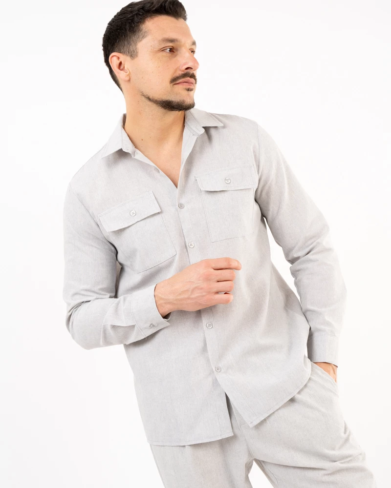 Chemise style lin