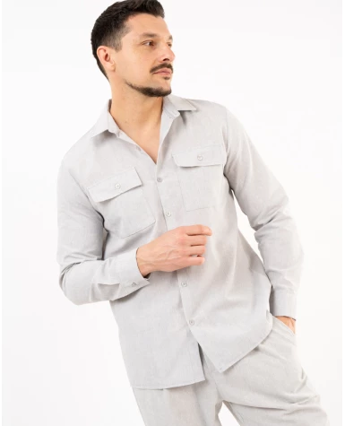 Chemise style lin