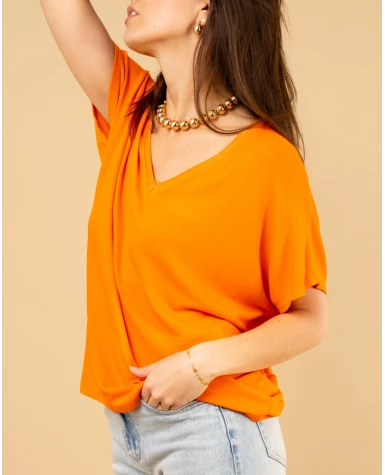Top col lurex