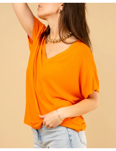 Top col lurex