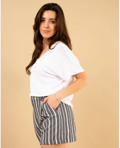 Top col lurex