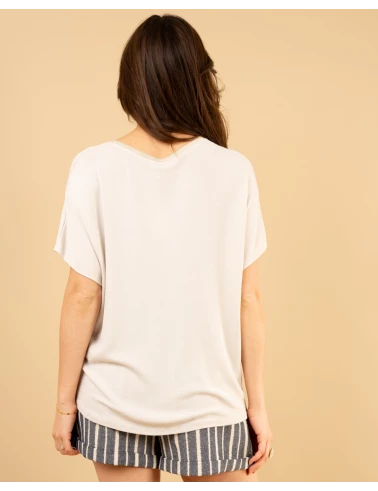 Top col lurex