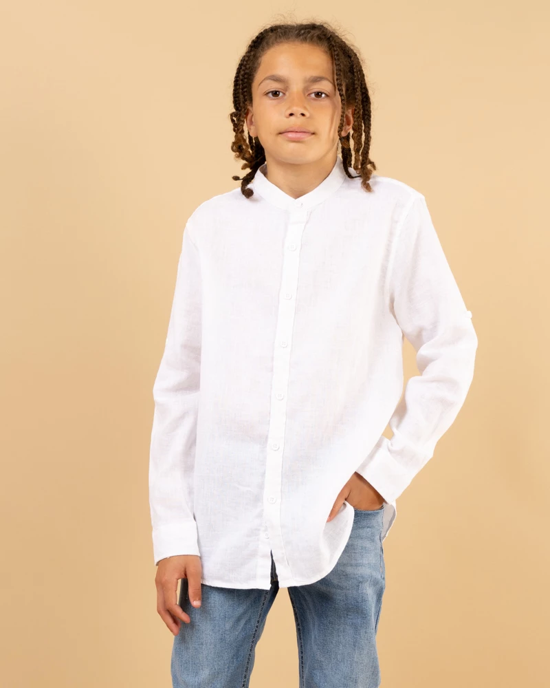Chemise col mao
