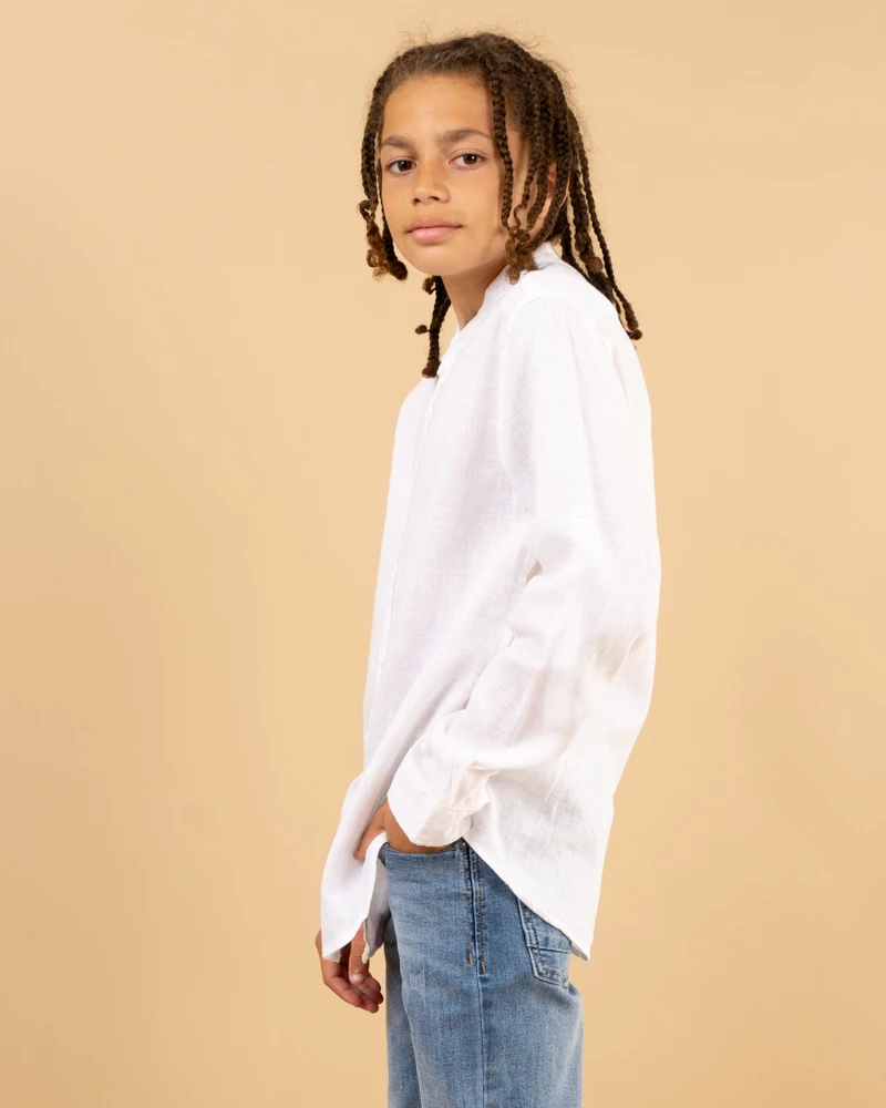 Chemise col mao