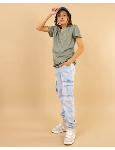 T-Shirt chiné 