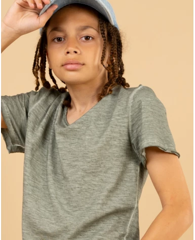 T-Shirt chiné 