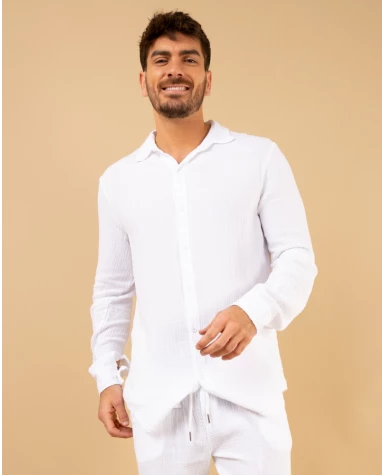 Chemise gaze de coton