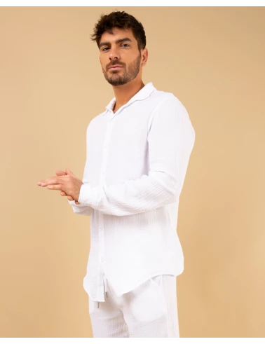 Chemise gaze de coton
