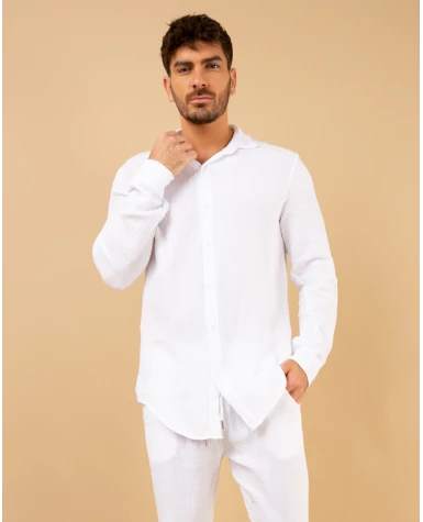 Chemise gaze de coton