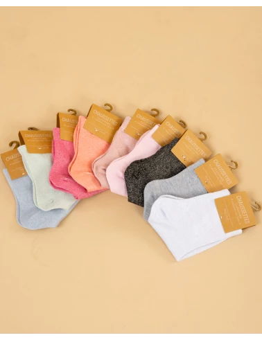 Chaussettes lurex