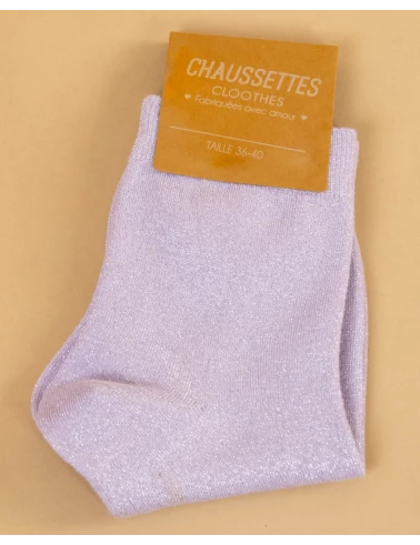 Chaussettes lurex