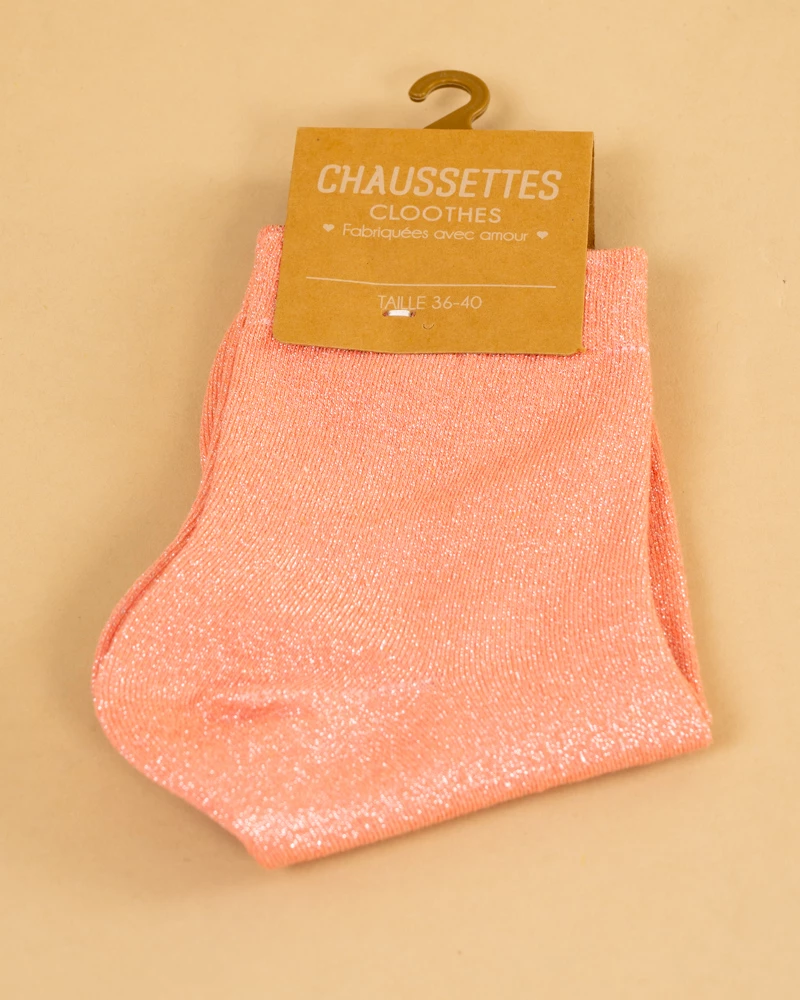 Chaussettes lurex