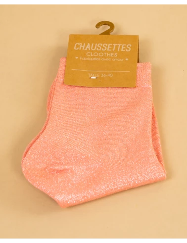Chaussettes lurex