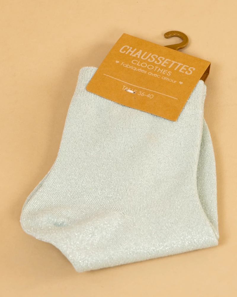 Chaussettes lurex