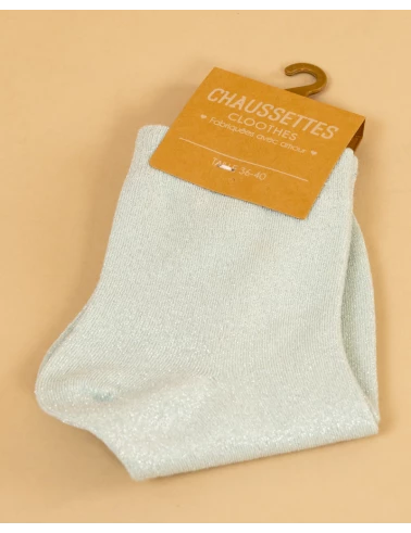 Chaussettes lurex