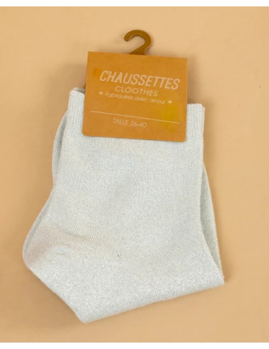 Chaussettes lurex