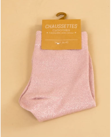 Chaussettes lurex
