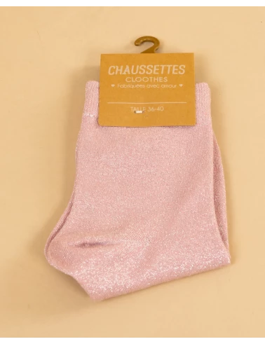 Chaussettes lurex