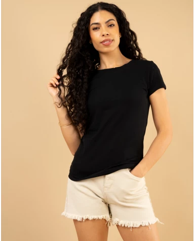 T-shirt col v