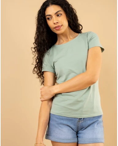 T-shirt col v