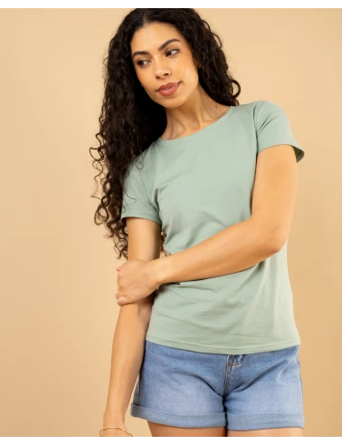 T-shirt col v
