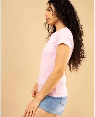 T-shirt col v