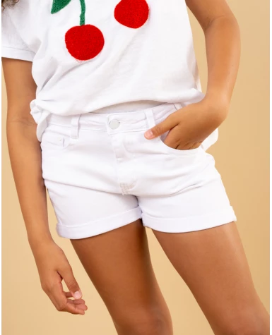 Short blanc