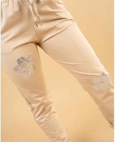 Bas de jogg fleurs