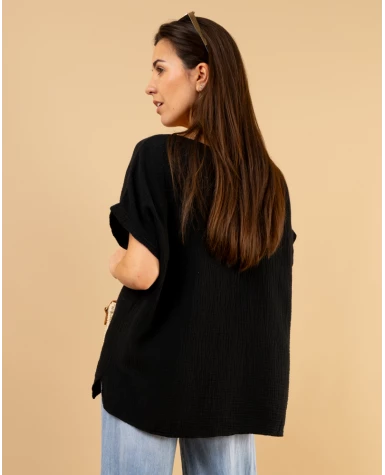 Oversize gaze de coton