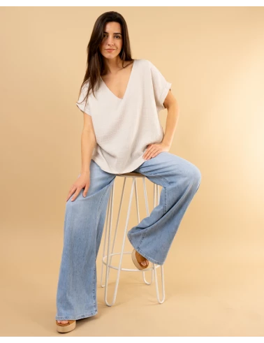 Oversize gaze de coton
