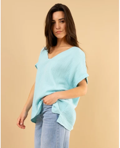 Oversize gaze de coton