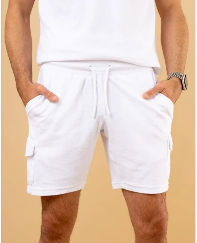 Short cargo éponge