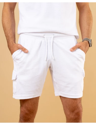 Short cargo éponge