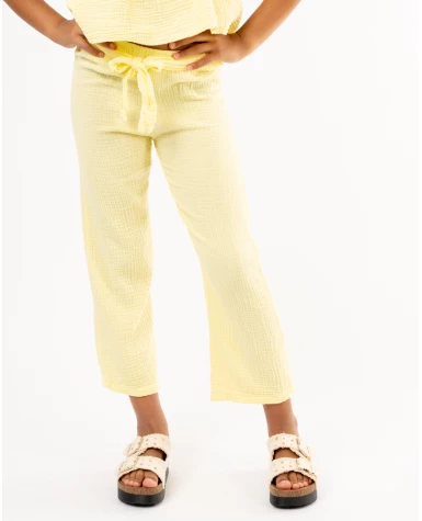 Pantalon gaze de coton