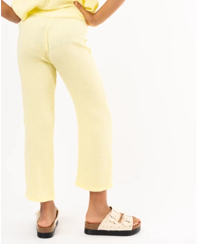 Pantalon gaze de coton