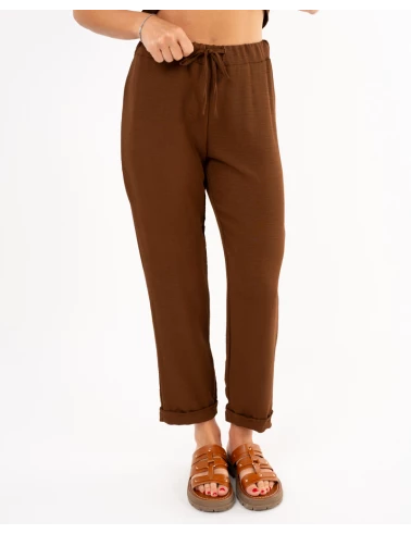 Pantalon revers