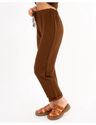 Pantalon revers
