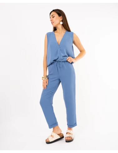 Pantalon revers