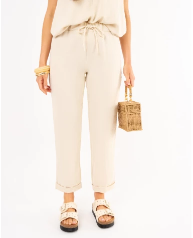 Pantalon revers